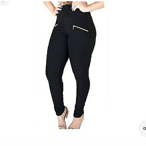Calça Legging Montaria Feminina Gorgorão Cintura Alta