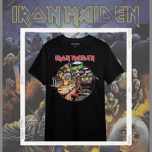 Camiseta Iron Maiden - Brasil