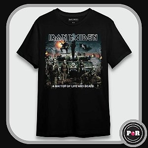 Camiseta Consulado Iron Maiden Matter of life and death