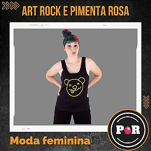 Meia calça arrastão - Pimenta Rosa moda Rock e Geek