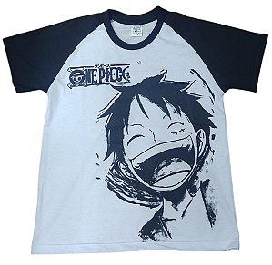 Camiseta infantil luffy cartaz de procurado no Shoptime