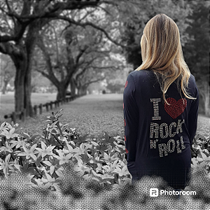 Cardigã Rock brilhante