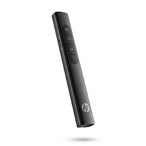Controle Sem Fio Apresentador de Slides Caneta Laser Pointer, Recarregável com Alcance até 100m - HP
