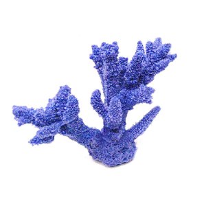 ENFEITE DE SILICONE SOMA CORAL ACROPORA STAG HORN AZUL