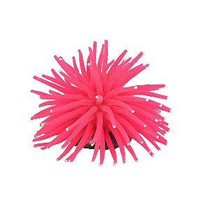 ENFEITE DE SILICONE SOMA ANEMONA SHORT ROSA  6 CM