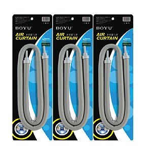 CORTINA DE AR BOYU COM MICROFUROS  75CM