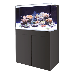 AQUARIO MARINHO BOYU COM SUMP  TRASEIRO/MOVEL HA- 900A 250L PRETO 220V