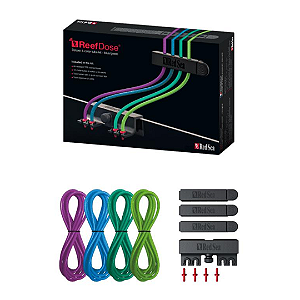 ACESS. P/ BOMBA DOSADORA RED SEA -KIT MANGUEIRAS E CONEXOES BLUE/GREEN