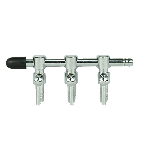 DIVISOR DE AR BOYU AD-003 DE METAL (TRIPLO)