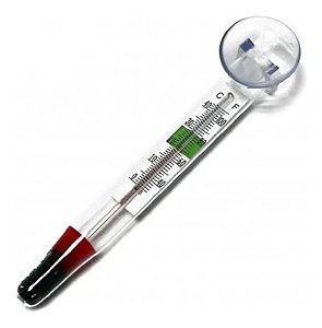 TERMOMETRO BOYU DE VIDRO BT-01 C/VENTOSA