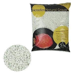 Substrato Soma Natural Gravel Pebble White(5-8mm)-5kg