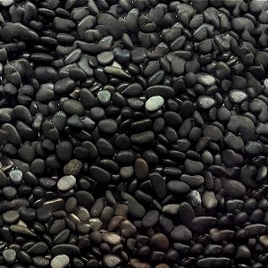 Substrato Aquário Soma Microsfera Pebble Black 1kg 6-9mm