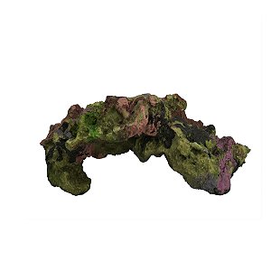 ENFEITE DE RESINA SOMA ROCHA DUO 17 (37 X 12 X 19 CM)