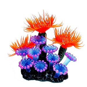ENFEITE DE SILICONE SOMA CORAL MIX 08 (6 X 5 X 7 CM)