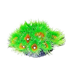ENFEITE DE SILICONE SOMA CORAL ZOANTHUS VERDE 04