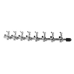 DIVISOR DE AR SOMA DE METAL COM VALVULA DVM-8 (8 SAIDAS)