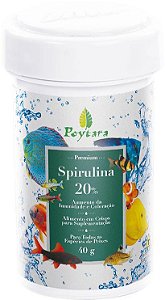 RACAO POYTARA SPIRULINA 20%40G