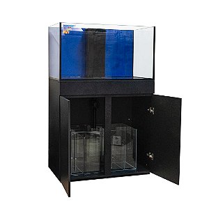 AQUARIO BOYU COM SUMP E MOVEL HA- 900 250L PRETO