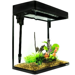 AQUARIO CURVO BOYU MS-520 45L PRETO 220V