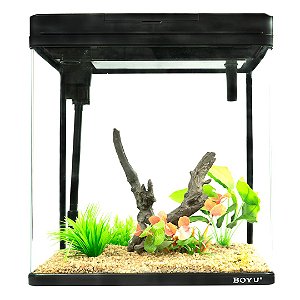 AQUARIO CURVO BOYU MS-520 45L PRETO 127V