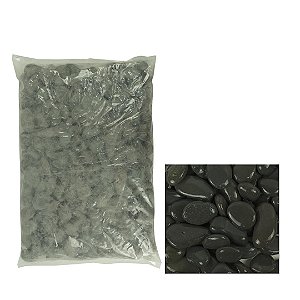 SEIXO SOMA NATURAL PEBBLE BLACK FOSCO (20-30MM)-10KG