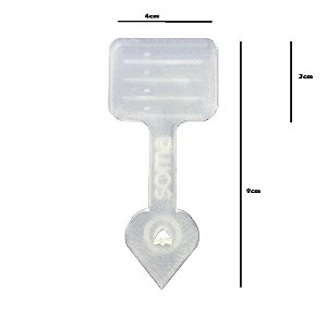 PLACA DE ACRILICO PARA IDENT. SOMA ACRYLIC IDENTIFY SIGN TOOL (1UN)