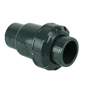 SANKING VALVULA DE RETENCAO SOLDAVEL 1/2" UPVC CINZA 20MM