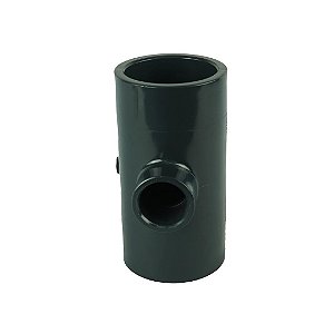 SANKING TEE DE REDUCAO SOLDAVEL UPVC CINZA 50-32MM 1-1/2"-1"