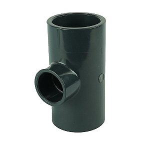 SANKING TEE DE REDUCAO SOLDAVEL UPVC CINZA 40-25MM 1-1/4"-3/4"