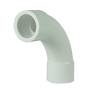 SANKING CURVA LONGA 90° SOLDAVEL 3/4" UPVC BRANCO 25MM