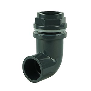 SANKING DRENO COM CURVA SOLDAVEL 3/4" UPVC CINZA 25MM