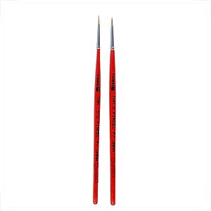 Kit  dois pinceis para Decoração de Unhas Tigre