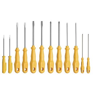 Kit Jogo Chave De Fenda E Phillips Tramontina 12 Peças