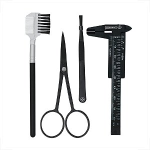 Kit Designer De Sobrancelhas Mundial 4 Peças Make Up