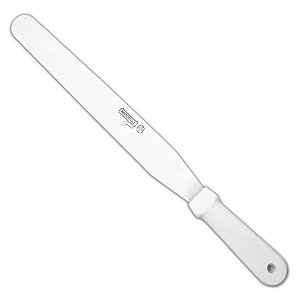 Espátula Confeiteiro Alisador Modela Bolo 14" Aço Inox
