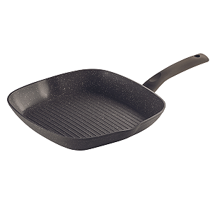 Frigideira Grill Quadrada Marrom 23X3,8CM Hércules PA300-FG23MA
