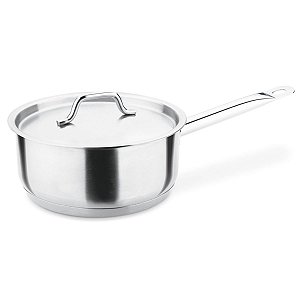 Panela Com Tampa Inox Fundo Triplo 20CM 2,5L Hércules PA50-003