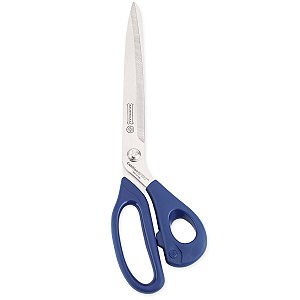 Tesoura Multiuso Fio Liso Azul Cushion Pro Mundial 30,5CM 990-12