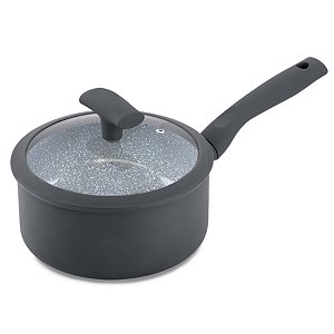 Panela c/ Tampa Cinza Antiaderente 18cm Hércules 1,75L PA300-P18CZ