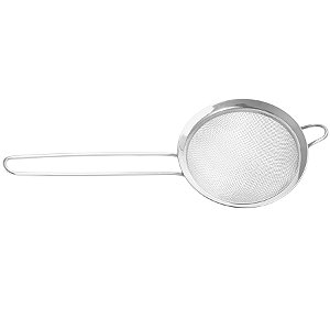 Peneira Coador Utensílios Cozinha Filtro 12cm Inox Hercules