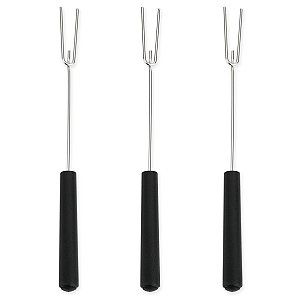 Garfo 2 Dentes Banhar Chocolate Confeitaria 17Cm 3 PC Hércules UC60-02