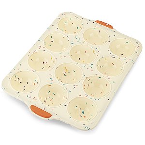 Forma 12 Muffins Silicone 36X25 Cm Hércules UC131-12