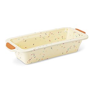 Forma Pão Bolo Inglês Silicone 30cm Hércules UC130-01