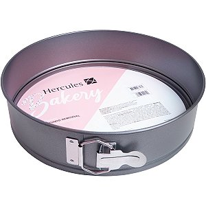 Forma Redonda Fundo Removível Antiaderente 25Cm Hércules UC125-07