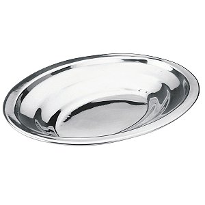 Travessa Rasa Inox Bar Restaurante 40CM Hércules BX21-005