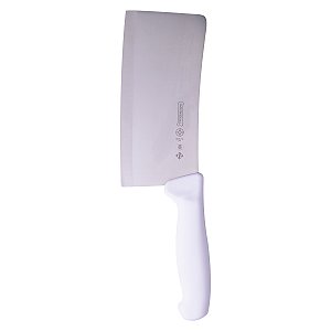 Cutelo Profissional Aço Inox 7" Mundial Carne Ossos Branco Masterline 7850-7