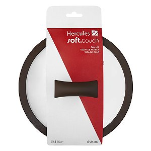Tampa Vidro Frigideira Hercules Silicone Marrom 24CM PA300-24TMA