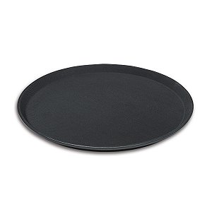 Bandeja Redonda Antiderrapante Leve e Segura 35CM Hercules BX104-35