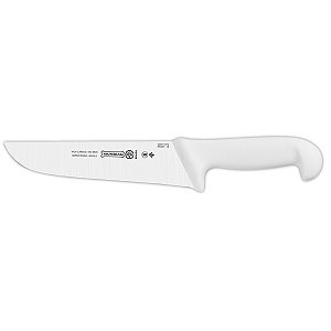 Faca Cozinha Mundial Inox Fio Liso Branca 8P 20cm 5520-8