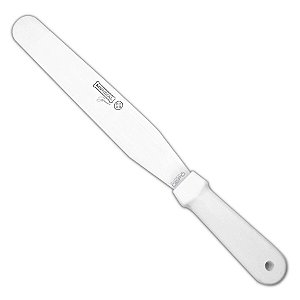 Espátula Confeiteiro Alisador Modela Bolo 10" Aço Inox